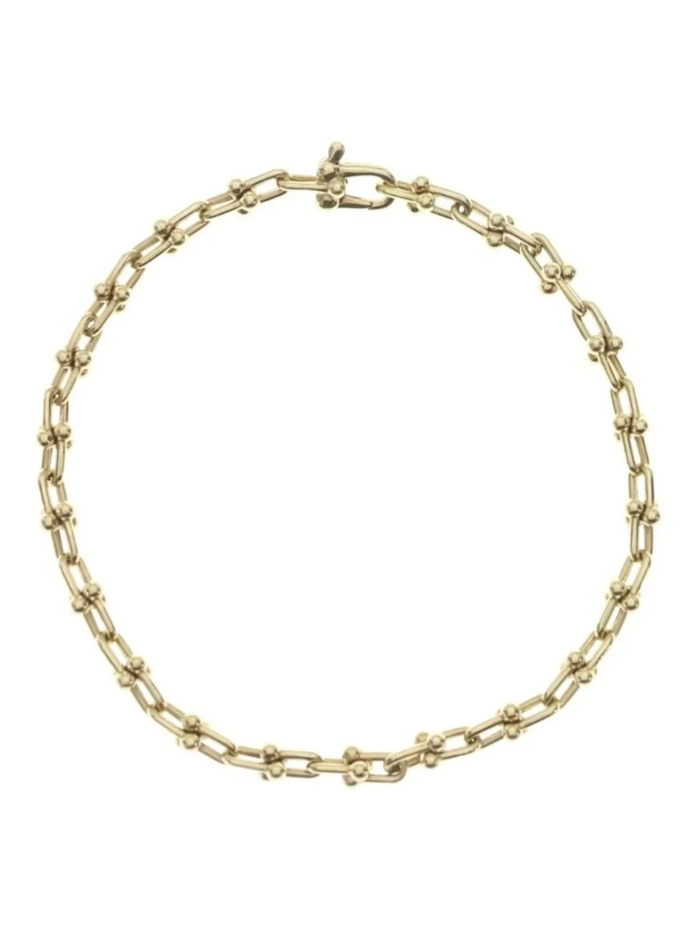 Tiffany & Co 18k Yellow Gold Micro Link Bracelet